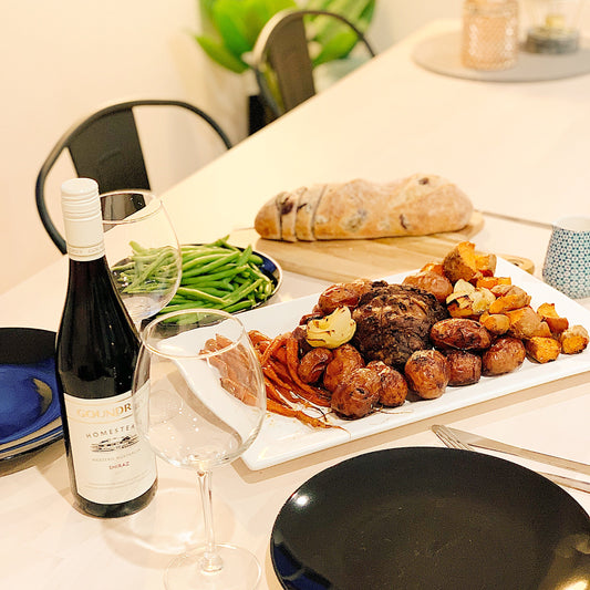 Moroccan Honey Lamb Roast