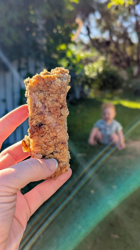 Honey Banana Museli Bars