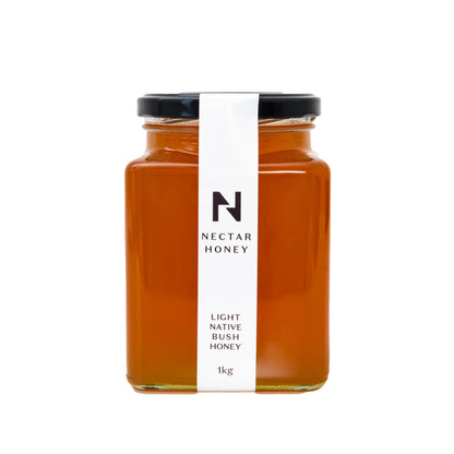 Light Native Bush Honey 1Kg